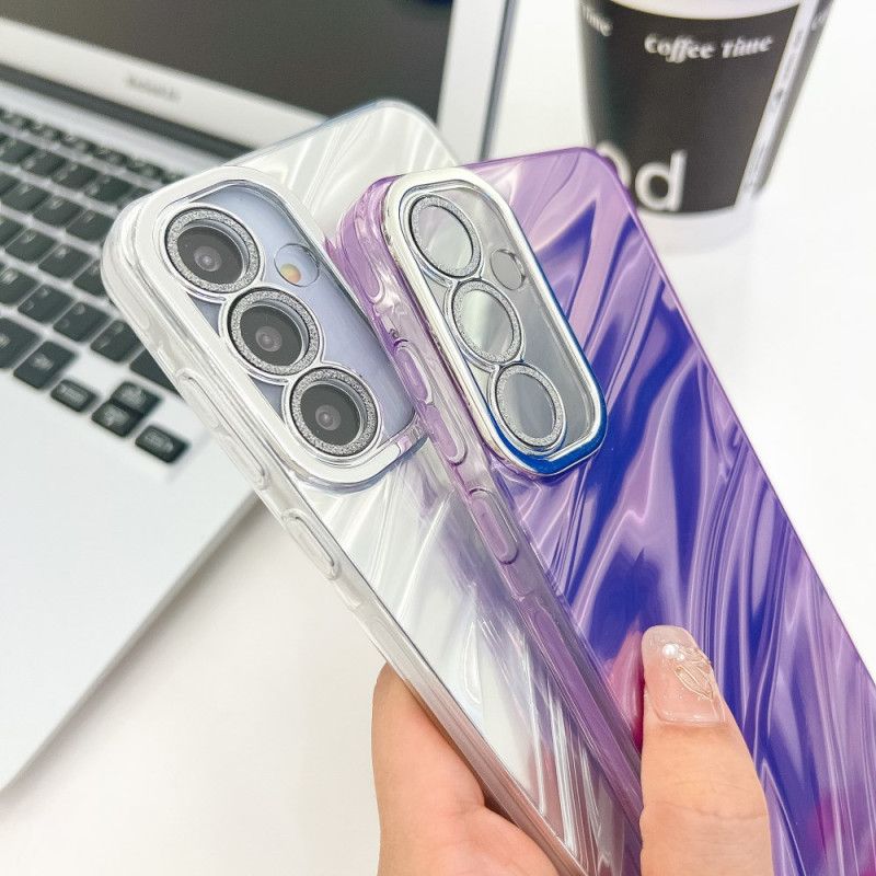 Kuori Samsung Galaxy S25 5g Helmiäishohtoinen Suojakalvolla