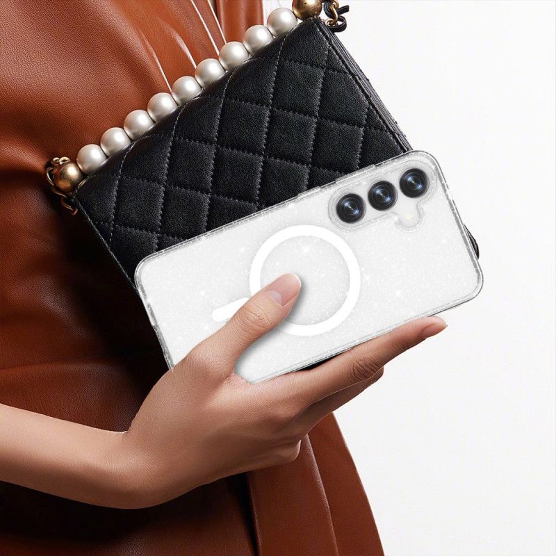 Kuori Samsung Galaxy S25 5g Kimaltava Tausta Magsafe-yhteensopiva