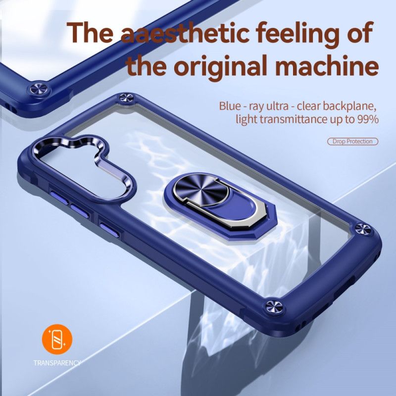 Kuori Samsung Galaxy S25 5g Kirkas Integroidulla Jalustalla