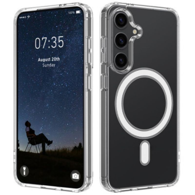 Kuori Samsung Galaxy S25 5g Kirkas Magsafe-yhteensopiva
