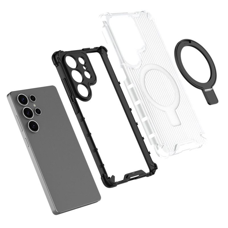 Kuori Samsung Galaxy S25 5g Magsafe-yhteensopiva Läpikuultava