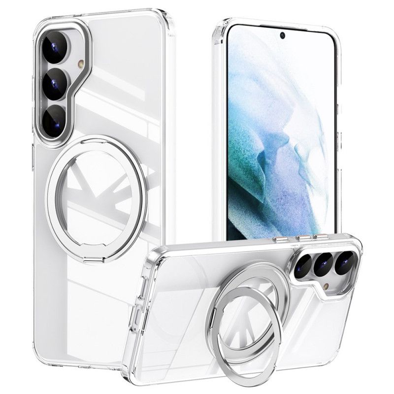 Kuori Samsung Galaxy S25 5g Magsafe-yhteensopiva Yksinkertainen Jalustalla