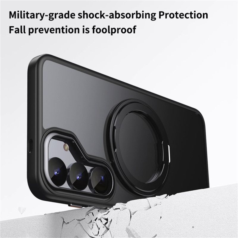 Kuori Samsung Galaxy S25 5g Magsafe-yhteensopiva Yksinkertainen Jalustalla