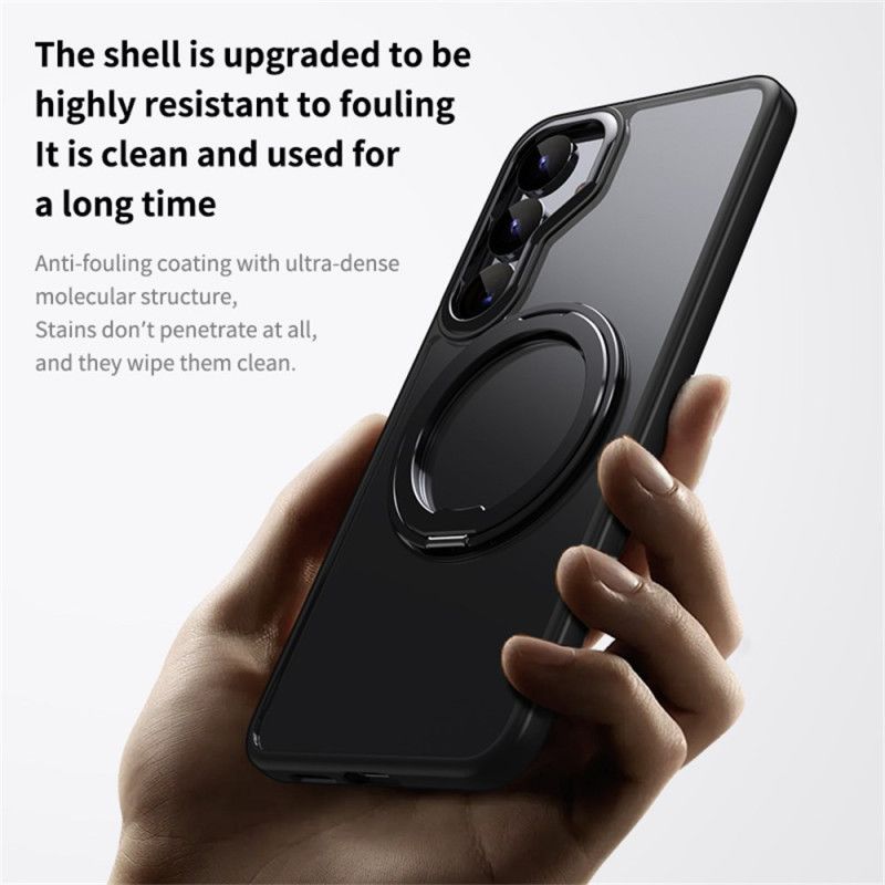 Kuori Samsung Galaxy S25 5g Magsafe-yhteensopiva Yksinkertainen Jalustalla