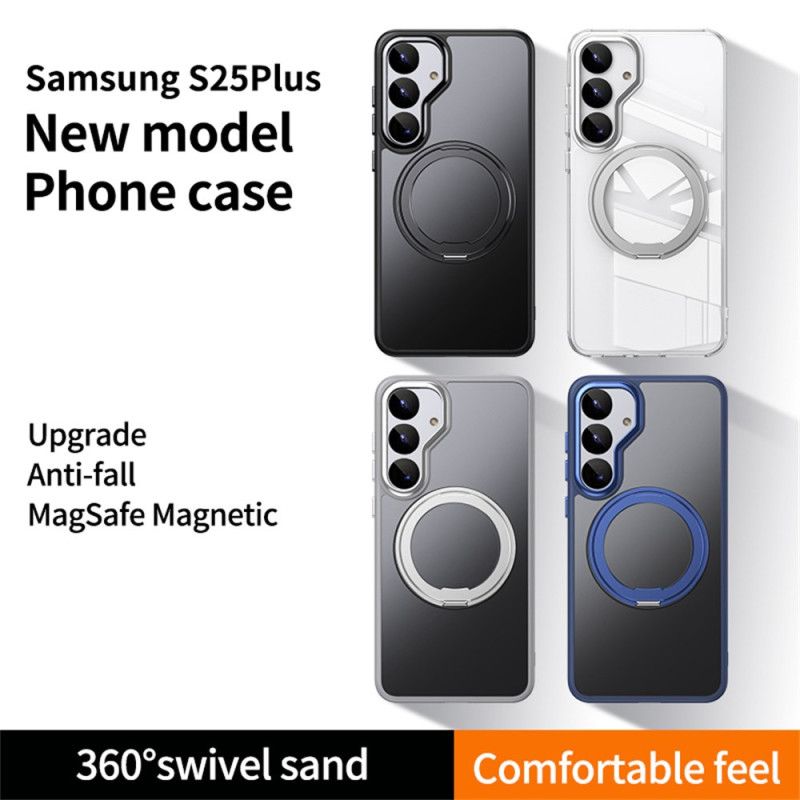 Kuori Samsung Galaxy S25 5g Magsafe-yhteensopiva Yksinkertainen Jalustalla