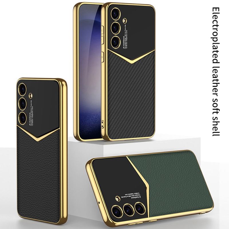 Kuori Samsung Galaxy S25 5g Metallinhohtoinen Reunus