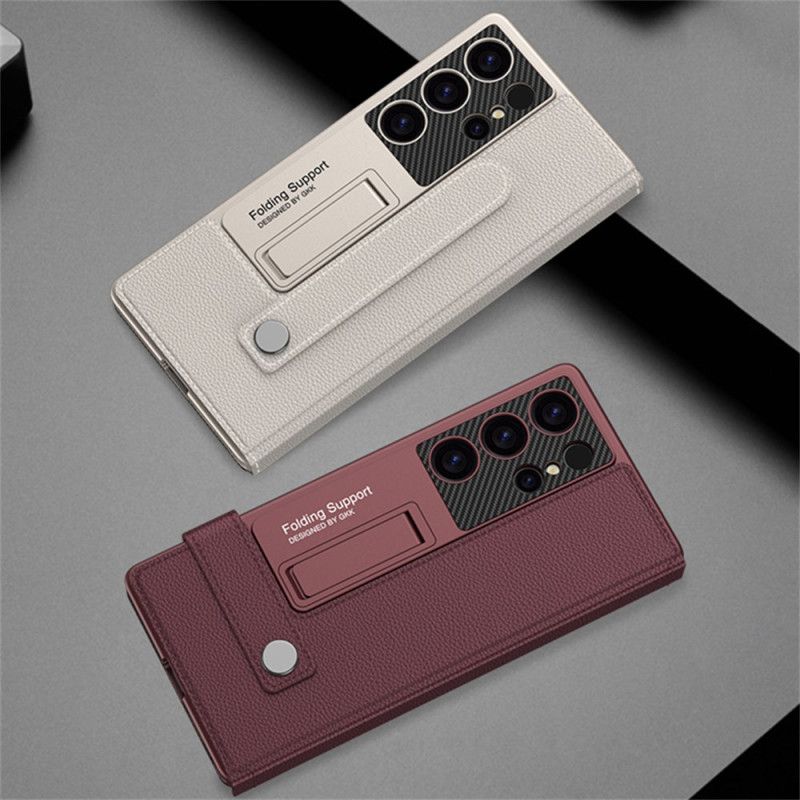 Kuori Samsung Galaxy S25 5g Premium-korttikotelo Ja Teline