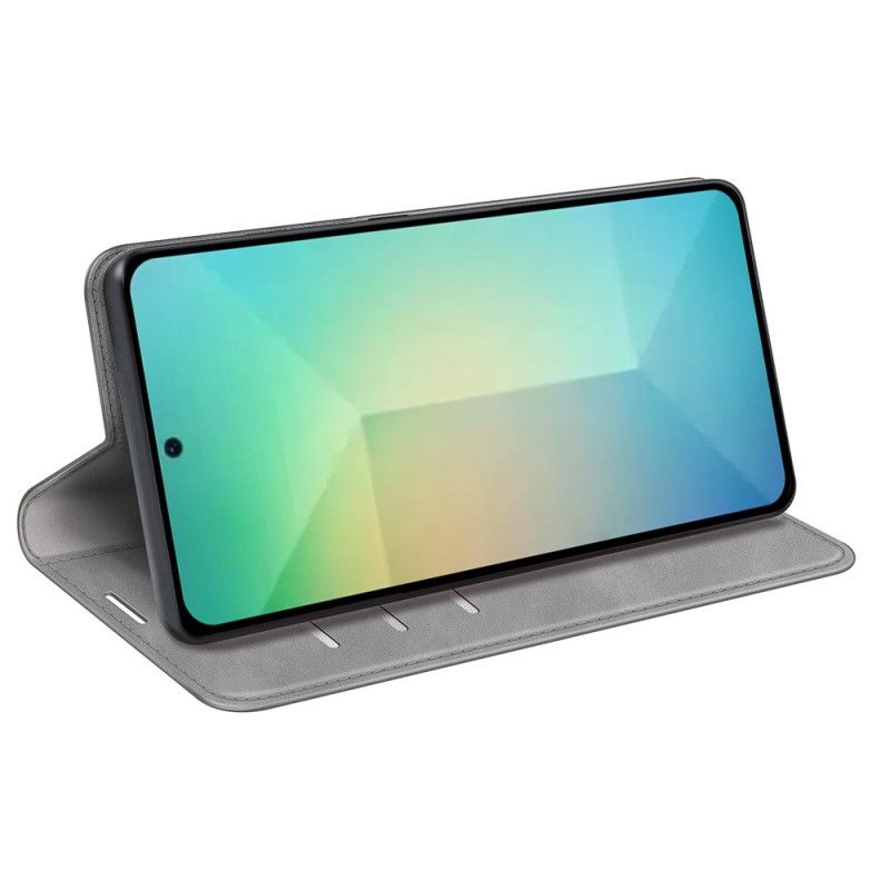 Nahkakotelo Samsung Galaxy S25 5g Klassinen Keinonahka Suojakuori