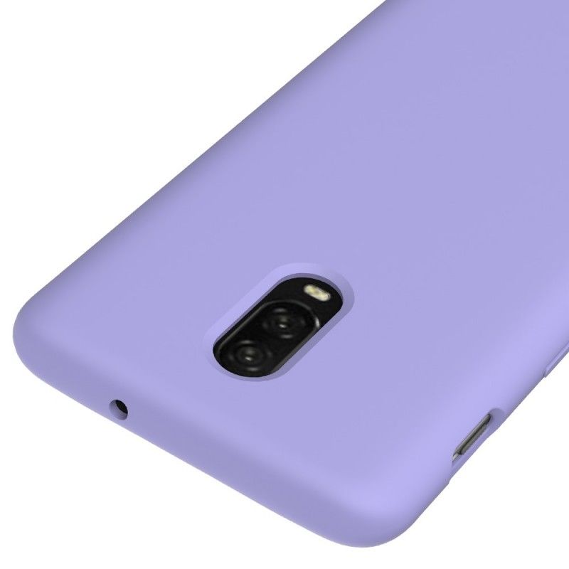 Kuori OnePlus 6T Keltainen Vaaleanpunainen Silikonineste