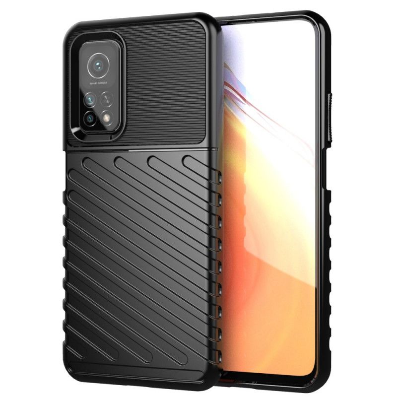 Kuori Xiaomi Mi 10T / 10T Pro Vihreä Musta Ukkosarja Suojakuori