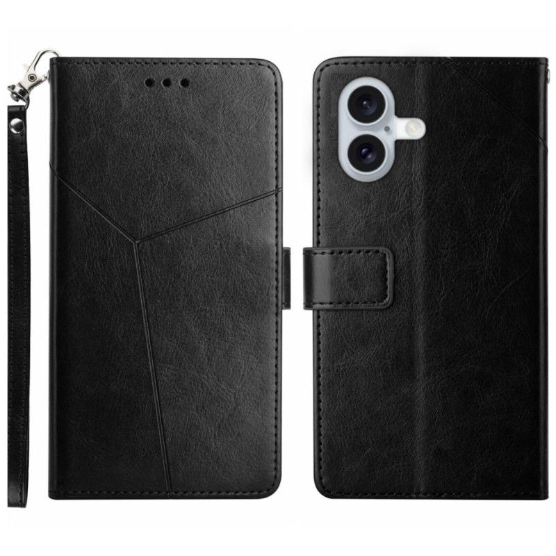 Kotelot iPhone 16 Plus Puhelinkuoret Y-hihnan Muotoilu