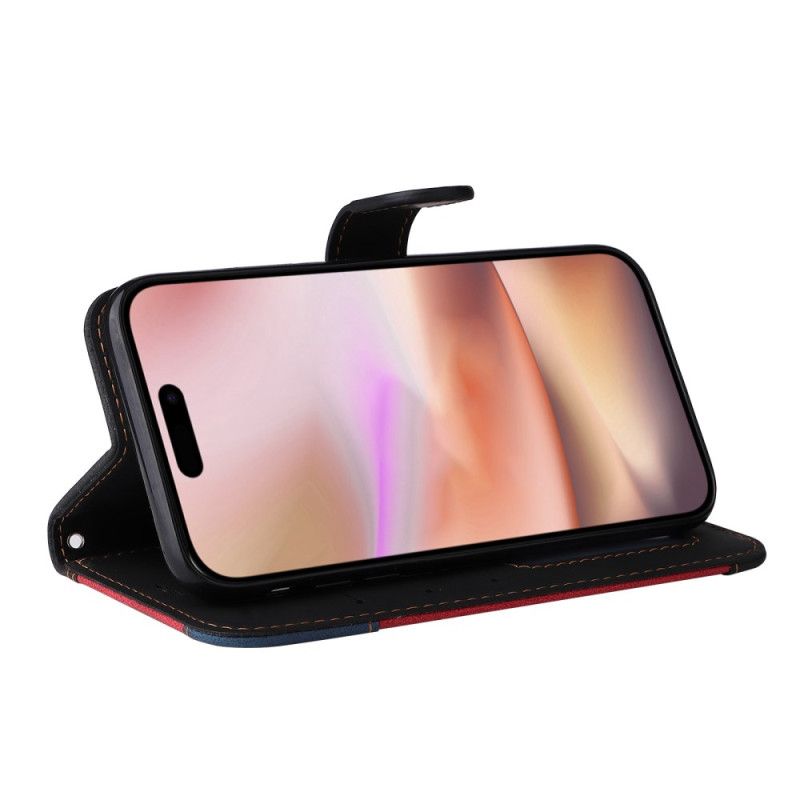 Kuoret iPhone 16 Plus Tricolor Hihnalla