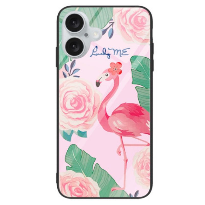 Kuori iPhone 16 Plus Karkaistu Lasilintu Suojakuori