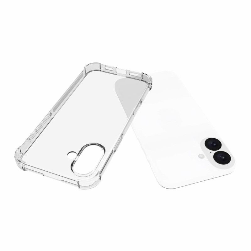 Kuori iPhone 16 Plus Läpinäkyvät Vahvistetut Kulmat Suojakuori