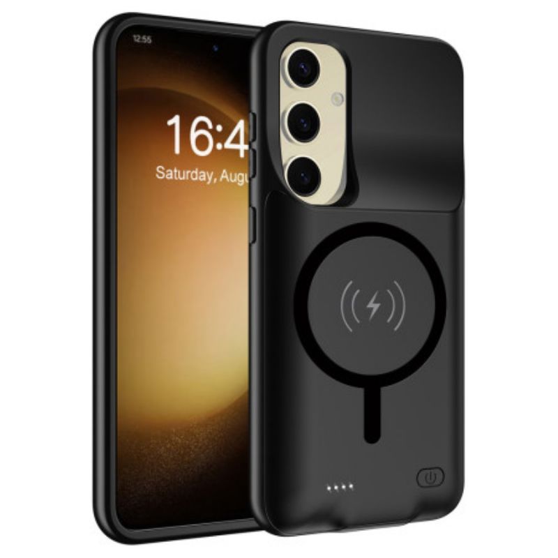 10000mah Akkukotelo Samsung Galaxy S25 Plus Ulkoisella Laturilla Ja Magneettikiinnityksellä