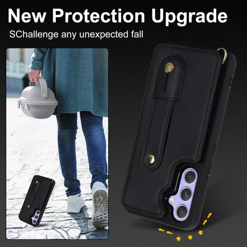 Case Samsung Galaxy S25 Plus 5g Puhelinkuoret Korttikotelo Ja Hihna