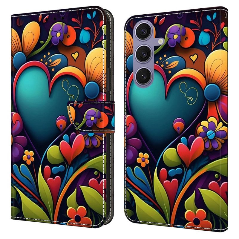 Kotelot Samsung Galaxy S25 Plus 5g Maalattu Sydän