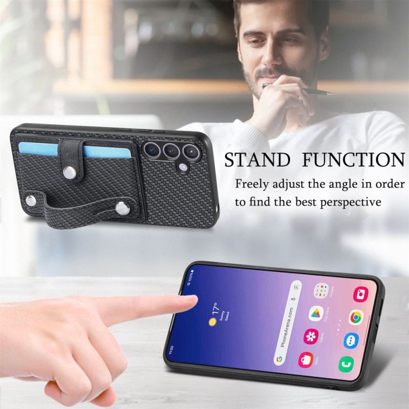 Kuori Samsung Galaxy S25 Plus 5g Hihna Ja Korttikotelo