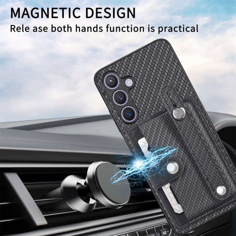 Kuori Samsung Galaxy S25 Plus 5g Hihna Ja Korttikotelo