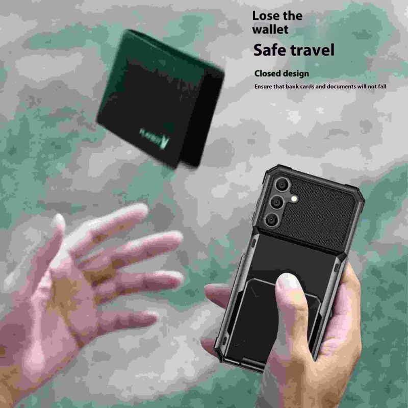 Kuori Samsung Galaxy S25 Plus 5g Integroitu Korttikotelo Suojakuori