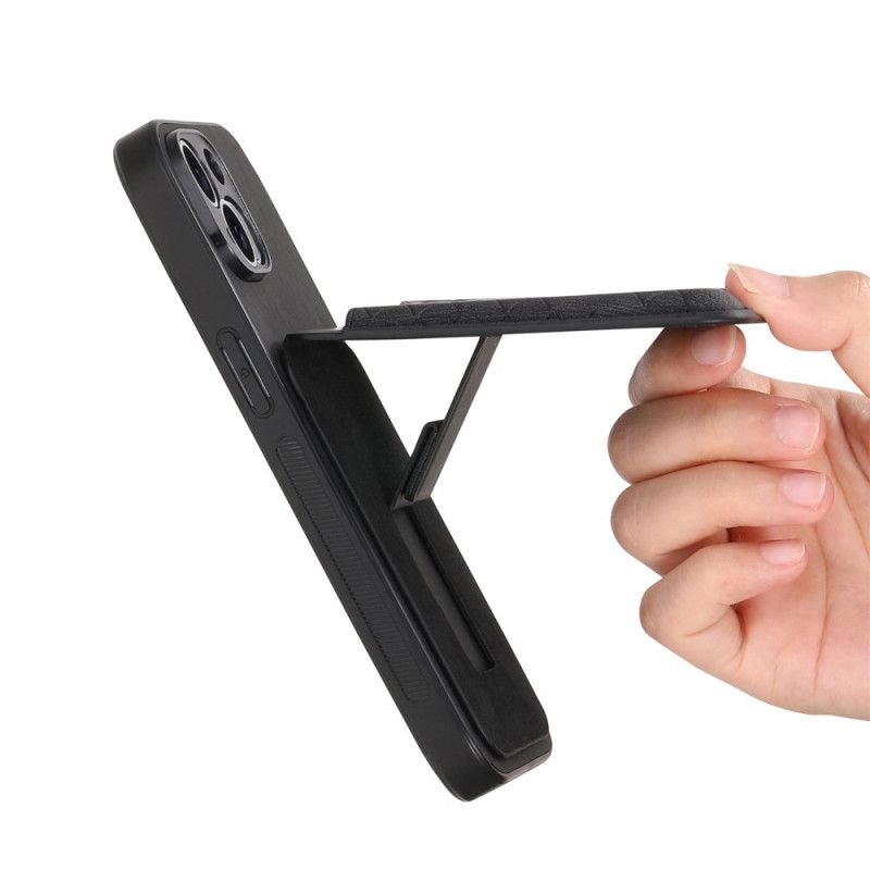 Kuori Samsung Galaxy S25 Plus 5g Korttikotelolla Ja Jalustalla Suojakuori