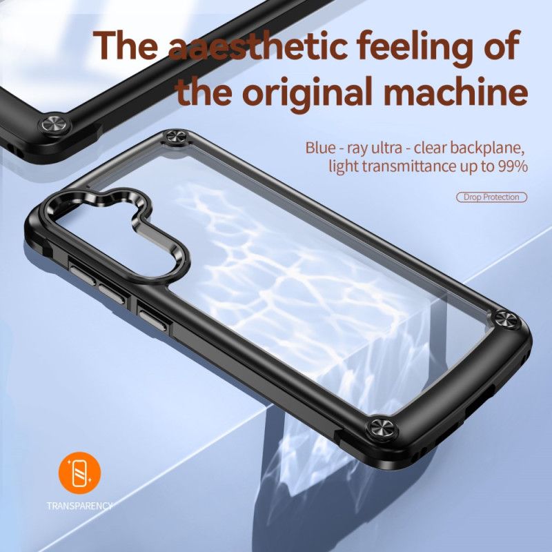 Kuori Samsung Galaxy S25 Plus 5g Läpinäkyvä Hybridi