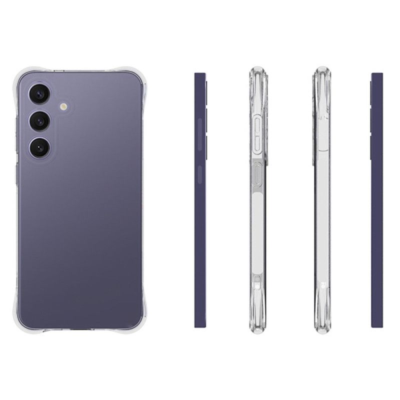 Kuori Samsung Galaxy S25 Plus 5g Läpinäkyvä Vahvistettu Liukumaton Suojakuori