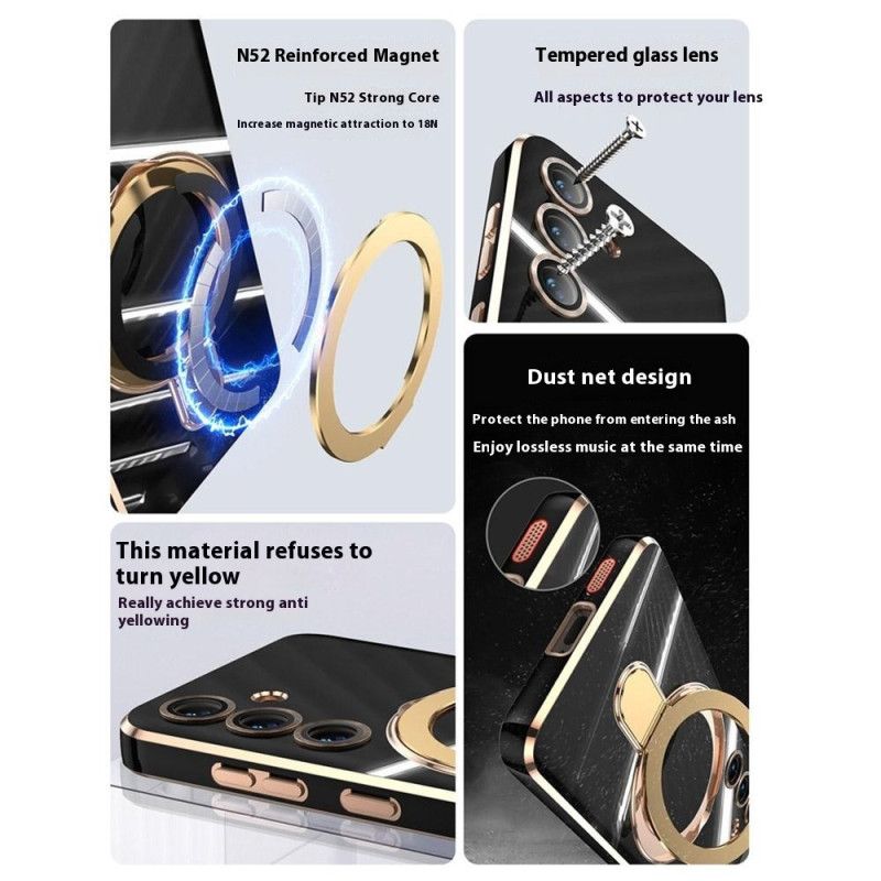 Kuori Samsung Galaxy S25 Plus 5g Magsafe-yhteensopiva Jalusta