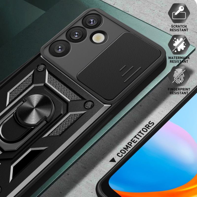 Kuori Samsung Galaxy S25 Plus 5g Pyörivä Kiinnitys Ja Linssinsuoja