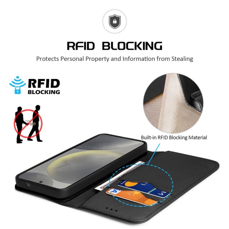 Nahkakotelo Samsung Galaxy S25 Plus 5g Hivo-sarjan Dux Ducis Suojakuori