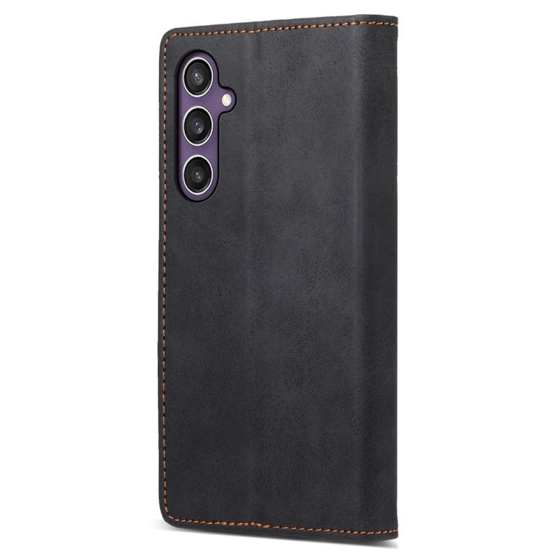 Nahkakotelo Samsung Galaxy S25 Plus 5g Puhelinkuoret Rfid-lompakko