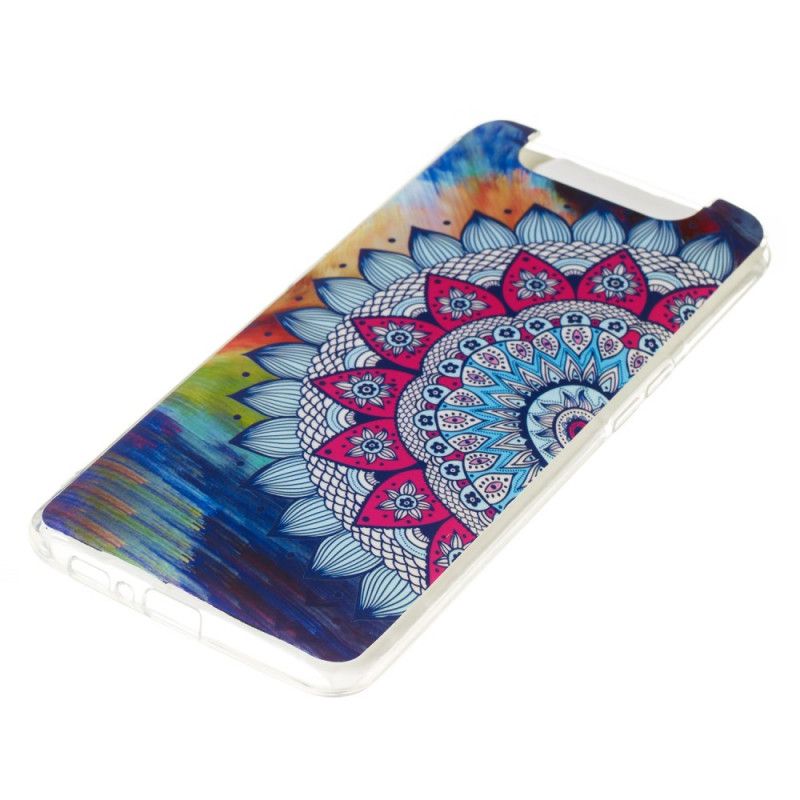 Kuori Samsung Galaxy A80 / A90 Fluoresoiva Värillinen Mandala