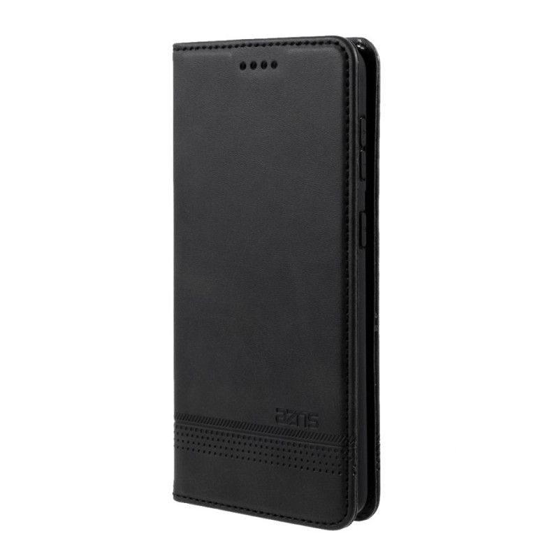 Flip Kotelot Samsung Galaxy S21 Plus 5G Punainen Musta Puhelinkuoret Nahkatyyli