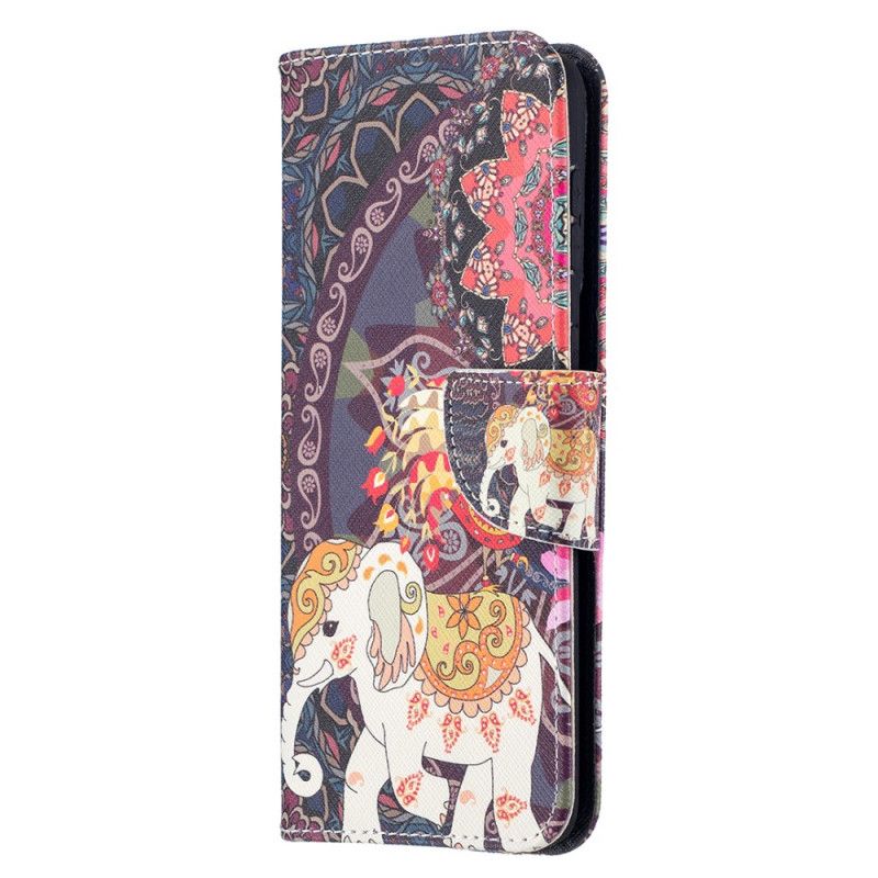 Kotelot Samsung Galaxy S21 Plus 5G Etninen Norsu Mandala
