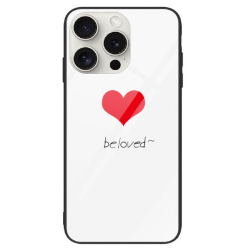 Case iPhone 16 Pro Puhelinkuoret Be Loved Tempered Glass