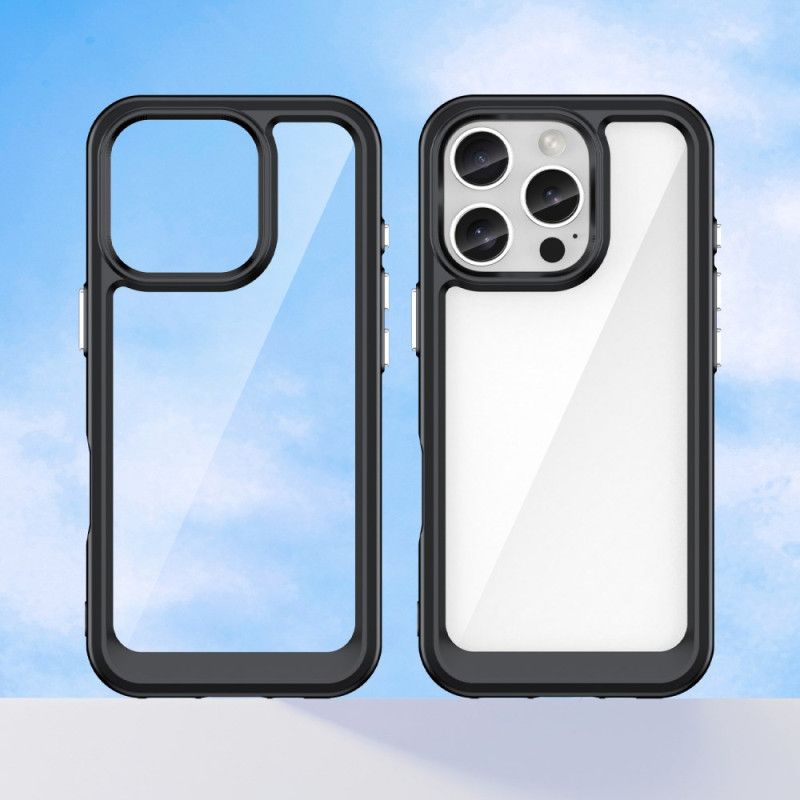 Kuori iPhone 16 Pro Akryyli Ja Silikoni