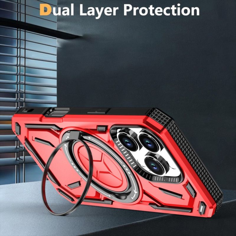 Kuori iPhone 16 Pro Metallistyylinen Magneettipidike Suojakuori
