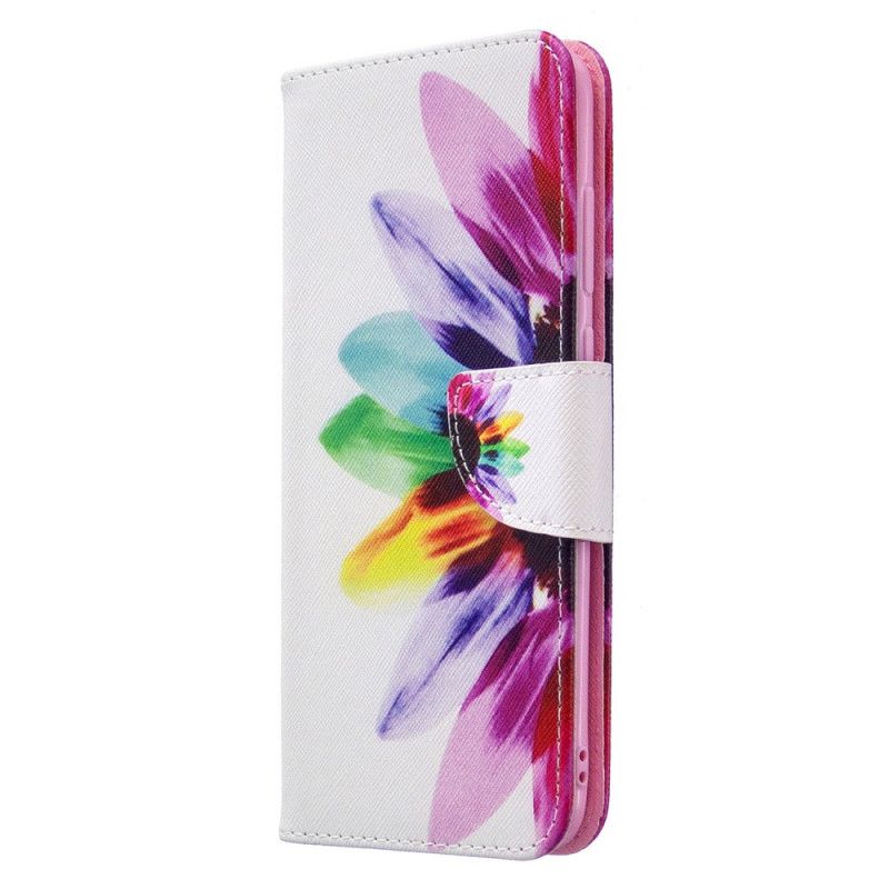 Kotelot Samsung Galaxy M11 Vesiväri Kukka