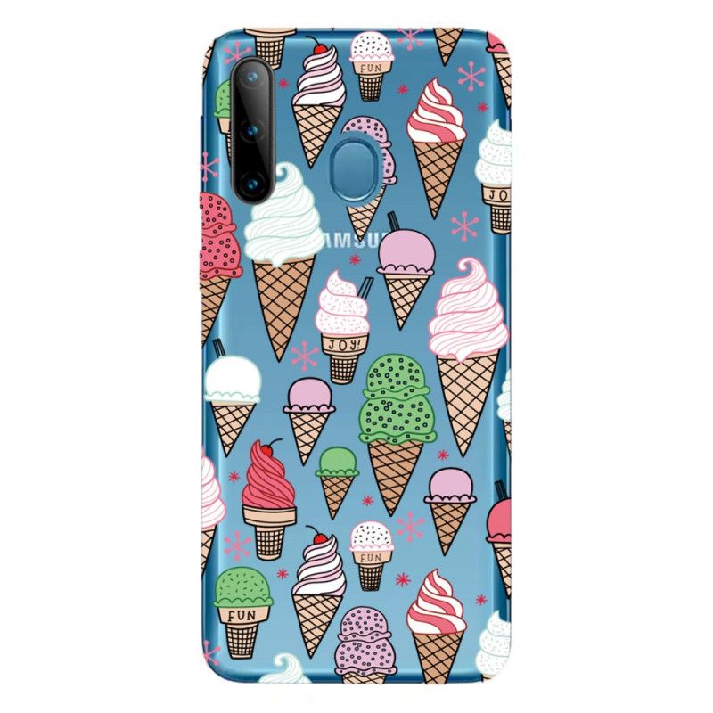 Kuori Samsung Galaxy M11 Kermajäätelö