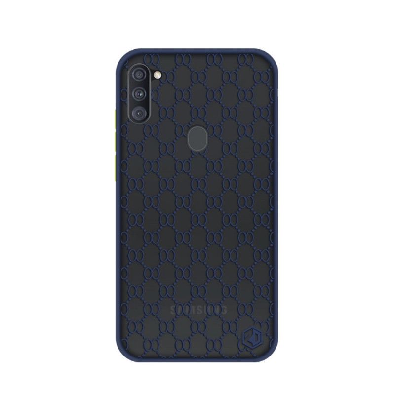 Kuori Samsung Galaxy M11 Valkoinen Musta Pine Dun -Sarja Ii Pinwuyo Suojakuori