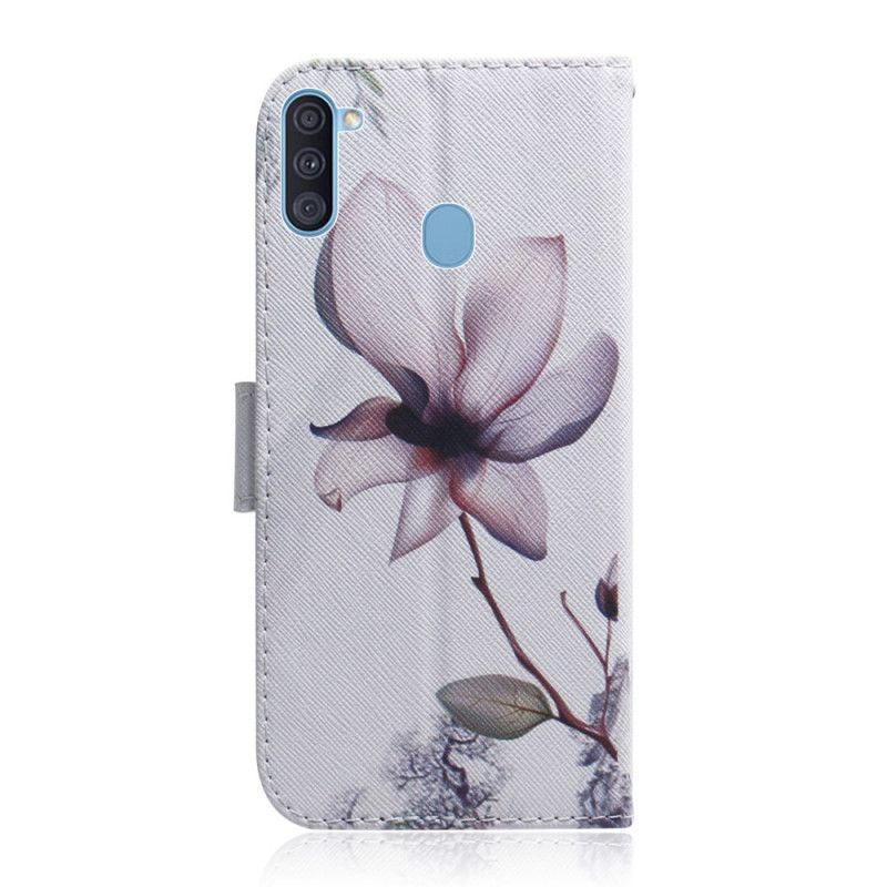 Suojakuori Samsung Galaxy M11 Puhelinkuoret Vanha Ruusukukka