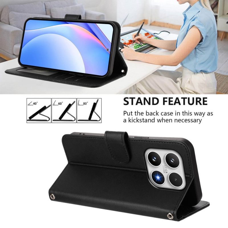 Kotelot Xiaomi 17 Rfid-suojattu Nahkakuvio Suojakuori