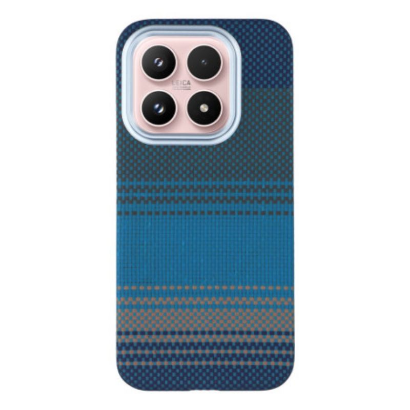 Kuori Xiaomi 17 Liukuvärjätty Metallikehyksellä Linssille - Kelluva Sininen