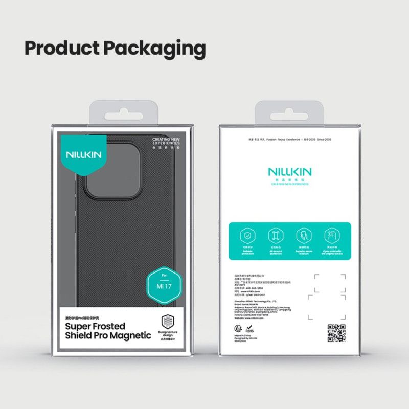 Kuori Xiaomi 17 Magsafe Frosted Shield Pro Nillkin
