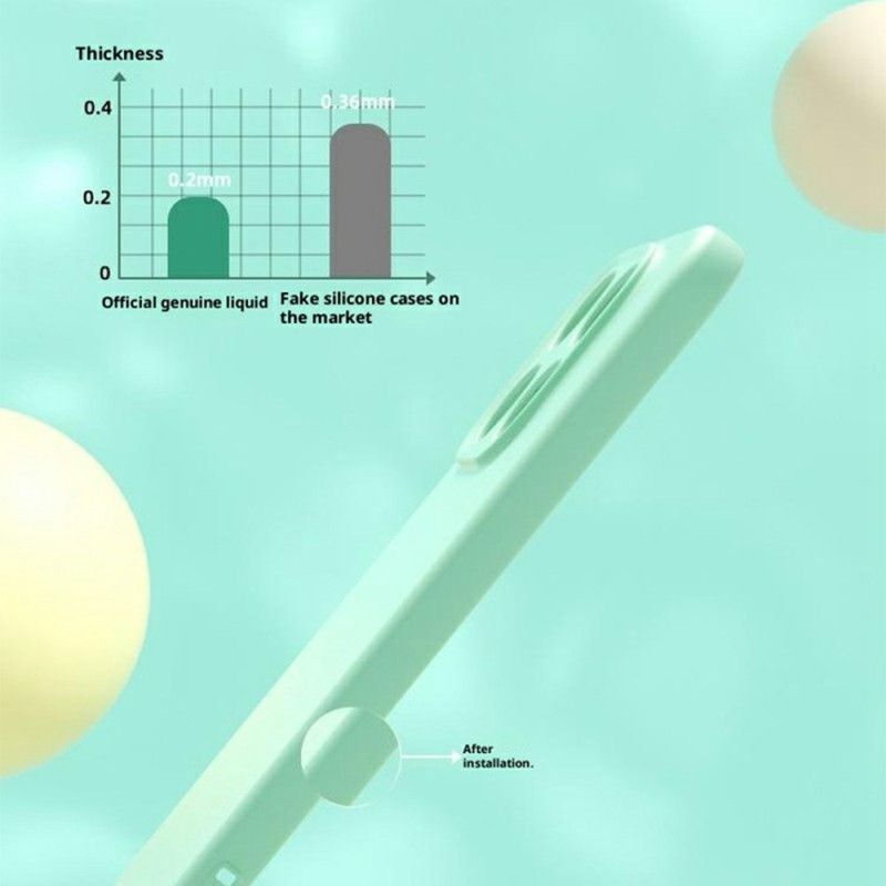 Kuori Xiaomi 17 Silikoniväri