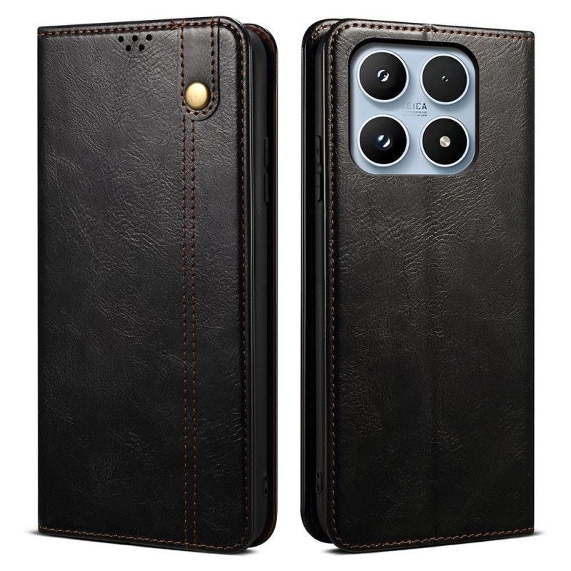 Nahkakotelo Xiaomi 17 Vahattu Nahkajäljitelmä