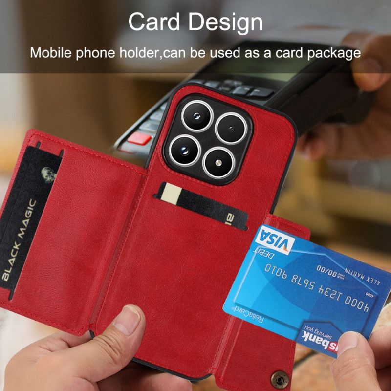 Puhelinkuoret Xiaomi 17 Korttikotelo Ja Teline