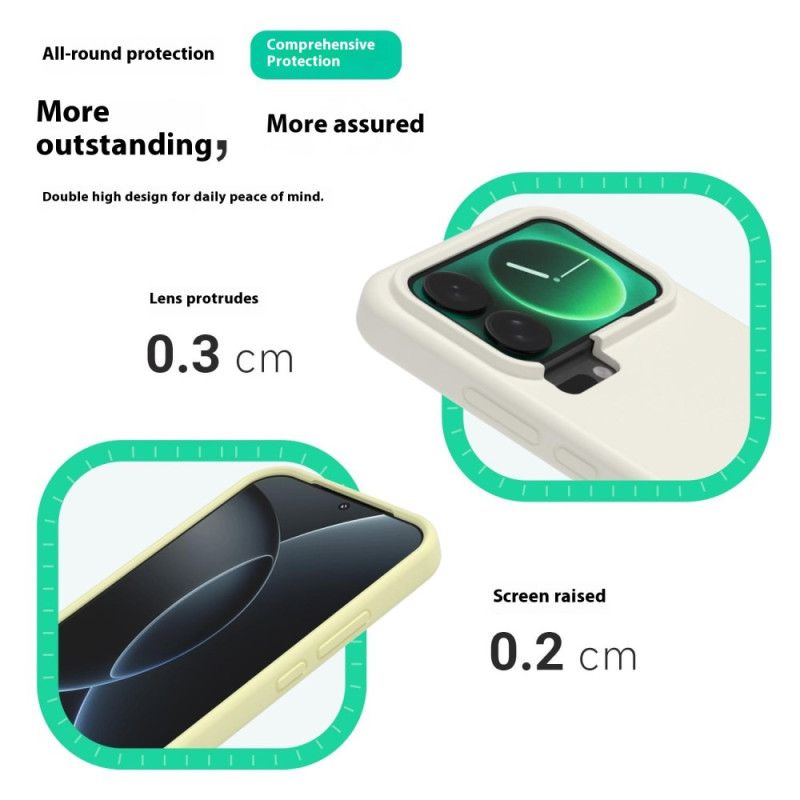 Puhelinkuoret Xiaomi 17 Nestesilikoni