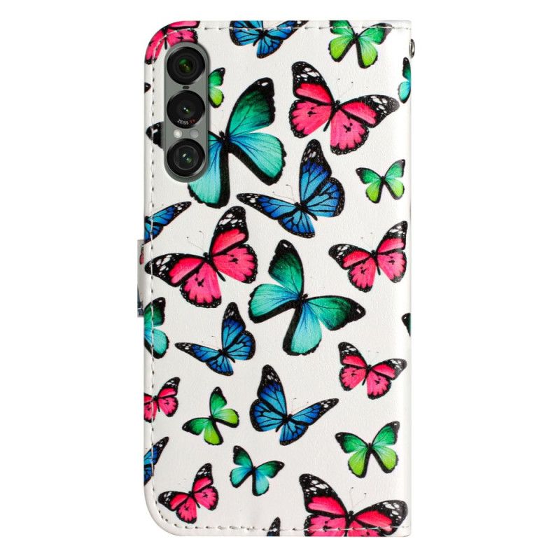 Kotelot Sony Xperia 1 Vii Perhoskuvio Suojakuori