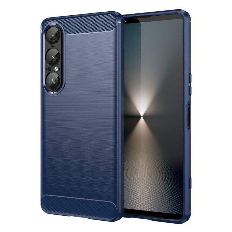 Kuori Sony Xperia 1 Vii Harjattu Hiilikuitu Suojakuori